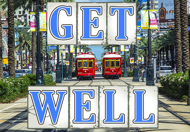 Get well soon - streetcars